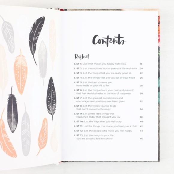 52 Lists for Happiness Hardcover Journal - Picture 4 of 5